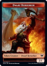 Dwarf Berserker    Emblem - Tibalt, Cosmic Impostor Double-sided Token