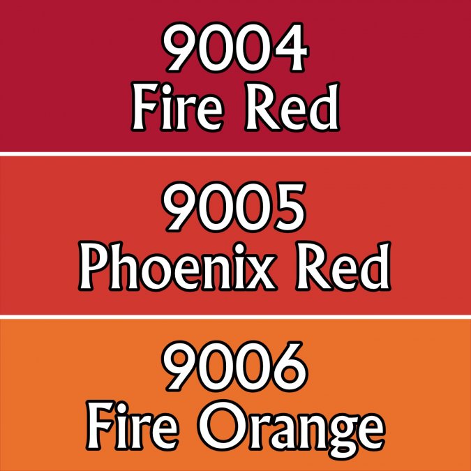 Fire Colors MSP Triads 09702