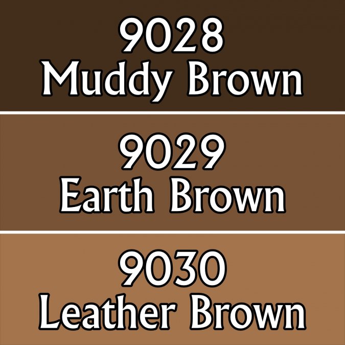 Warm Deep Browns MSP Triads 09710