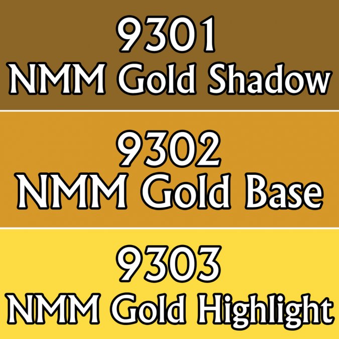 NMM Gold Colors MSP Triads 09801