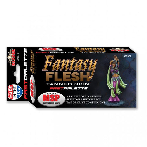 Fantasy Flesh Tanned Skin Fast Palette Reaper #09907