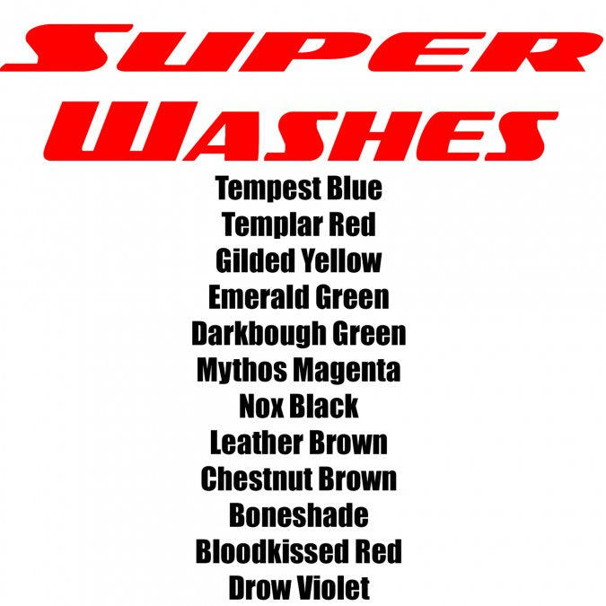 Super Washes (12) ReaperCon Preview Set