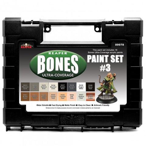 MSP Bones Ultra-Coverage Paints: Set #3