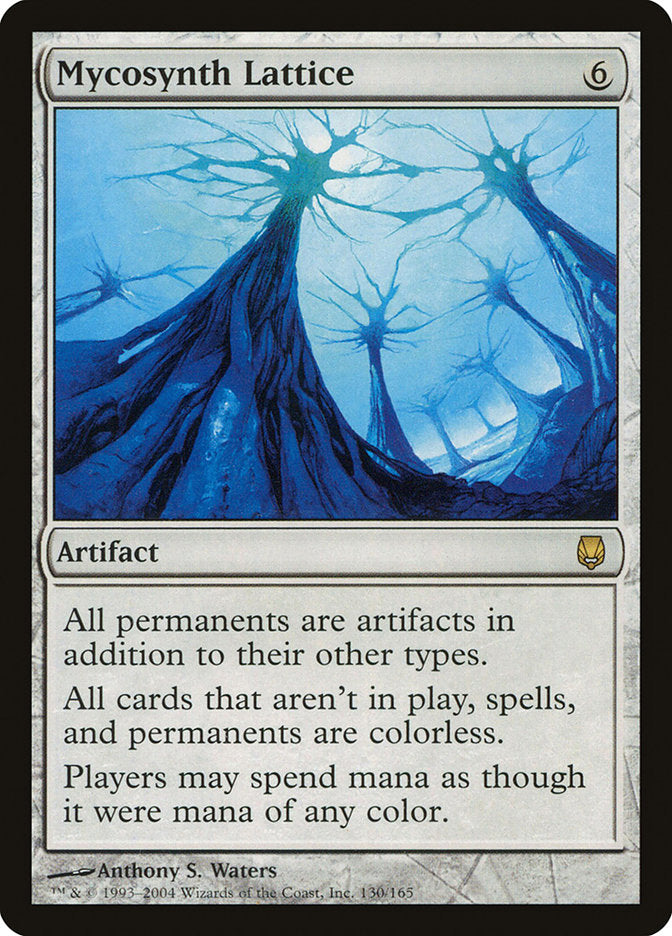darksteel mtg cards Mycosynth Lattice [Darksteel]