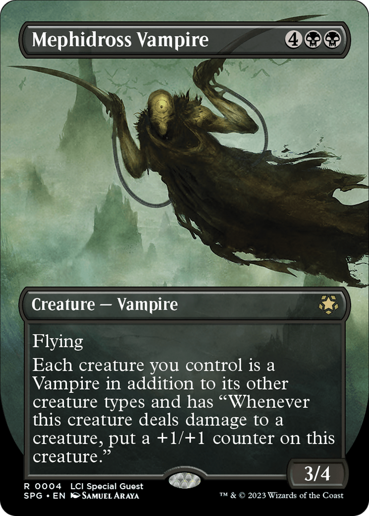 Mephidross Vampire (Borderless) [The Lost Caverns of Ixalan Special Gu