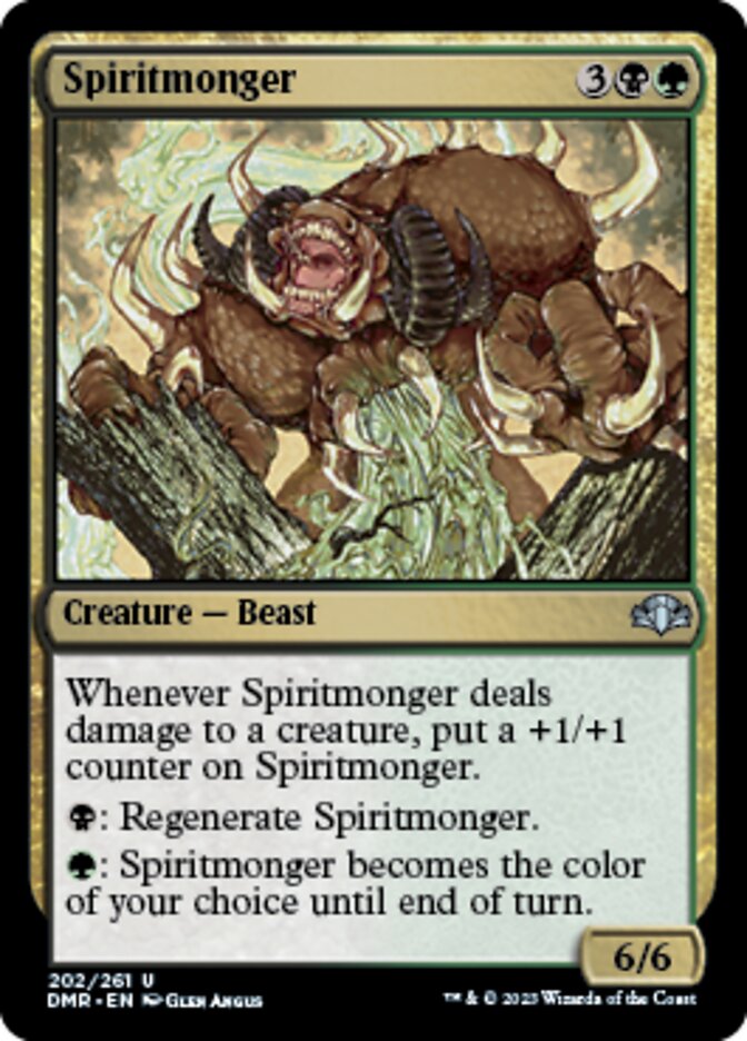 Spiritmonger [Dominaria Remastered]