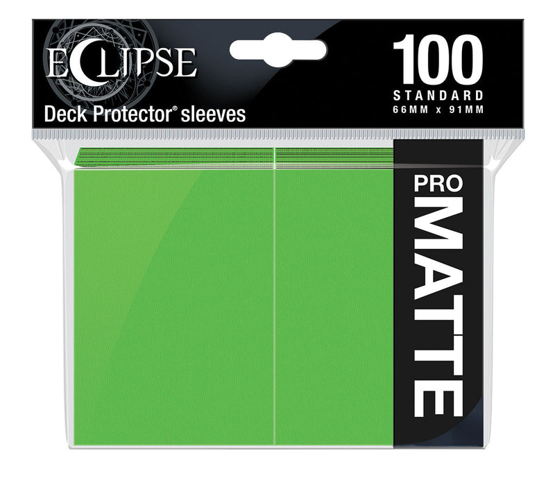Eclipse Pro-Matte Sleeves - Lime Green 15618