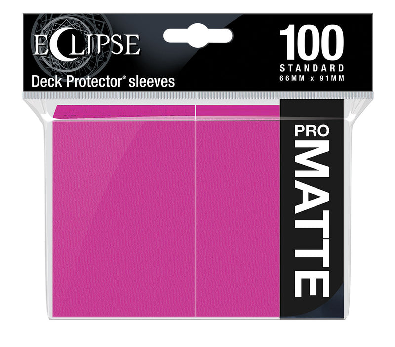 Eclipse Pro-Matte Sleeves - Hot Pink 15621