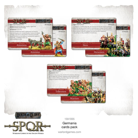 SPQR: Germania Cards Pack