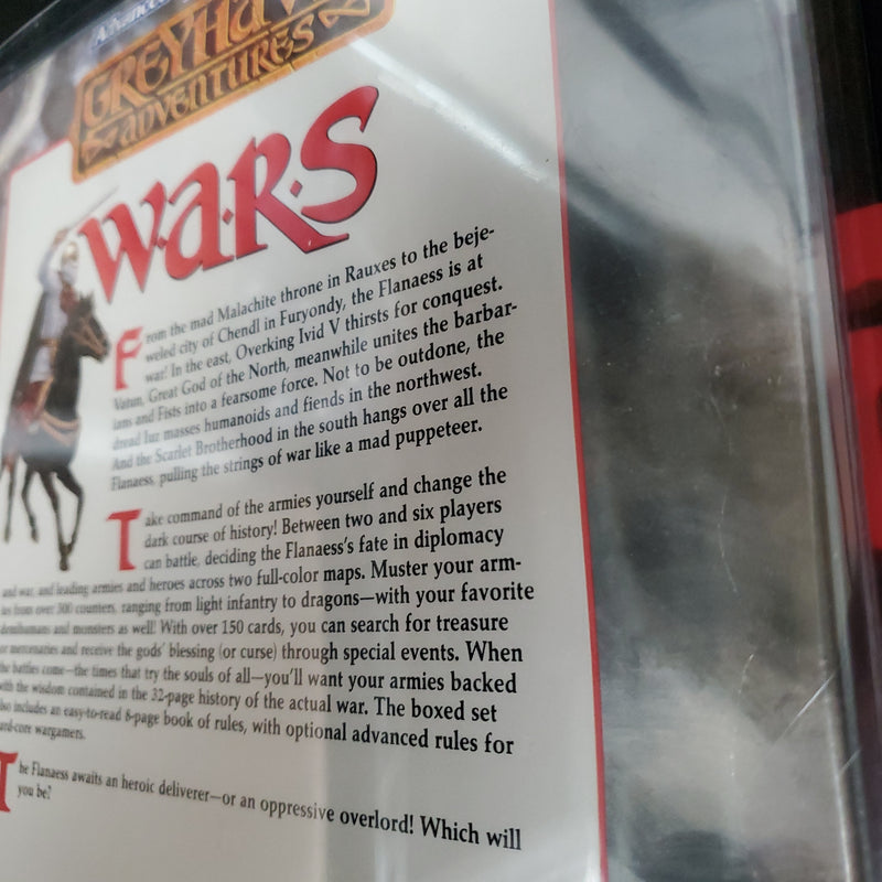 Advanced Dungeons & Dragons Greyhawk Adventures Boxed Set - Wars