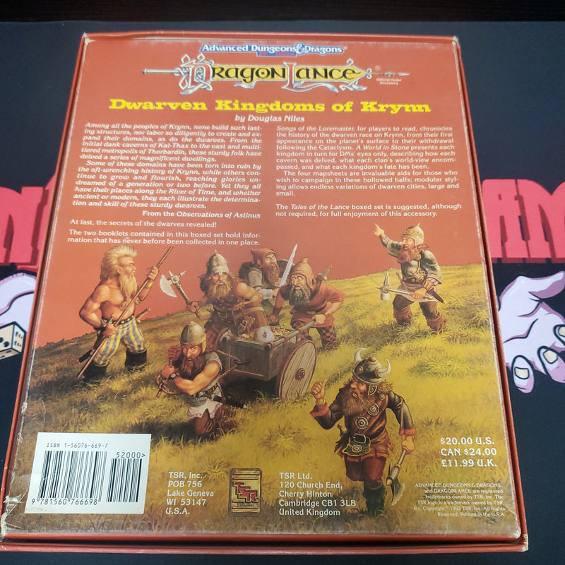 Advanced Dungeons & Dragons 2E: Dragon Lance - Dwarven Kingdoms of Krynn