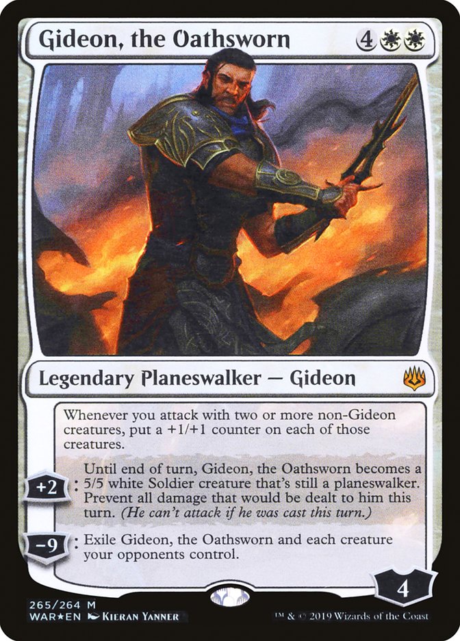 gideon mtg cards Gideon of the Trials (SDCC) FOIL Artist Proof Terese Nielsen Art