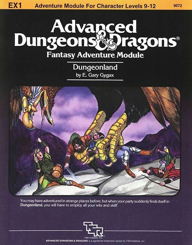Advanced D&D: Fantasy Adventure Module - Dungeonland