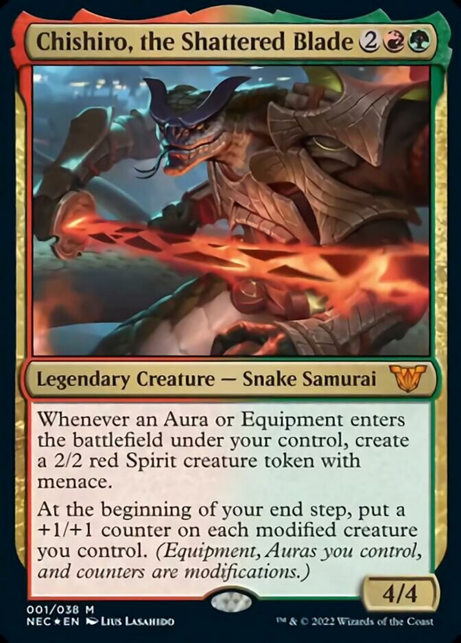 mtg kamigawa commander cards O-Kagachi, Vengeful Kami SPIRIT TRIBAL Magic Custom Comma CommanderComplete The Gathering cards not found in the main set Kamigawa: Neon Dynasty Commander Deck: