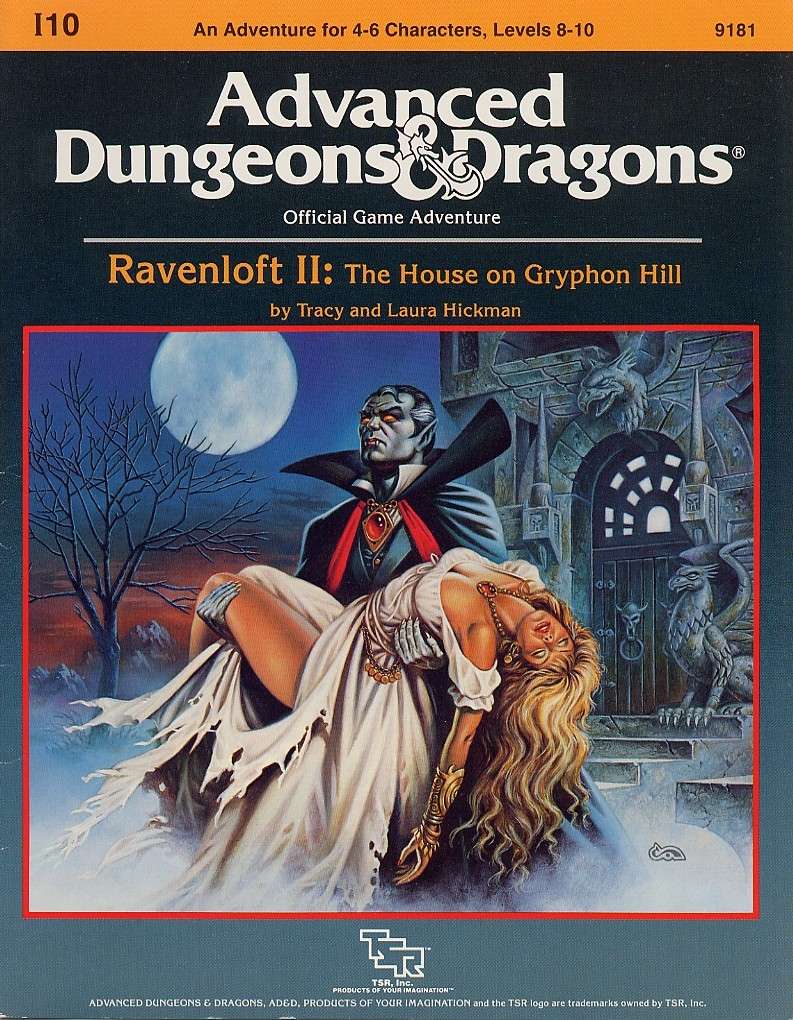 Advanced D&D: Ravenloft II - The House on Gryphon Hill