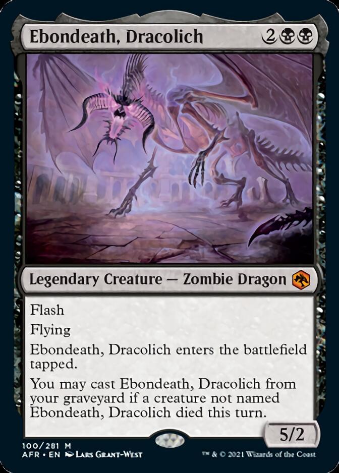 Ebondeath, Dracolich [Dungeons & Dragons: Adventures in the Forgotten