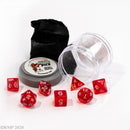 Pizza Dungeon Dice - Lucky Gem Red