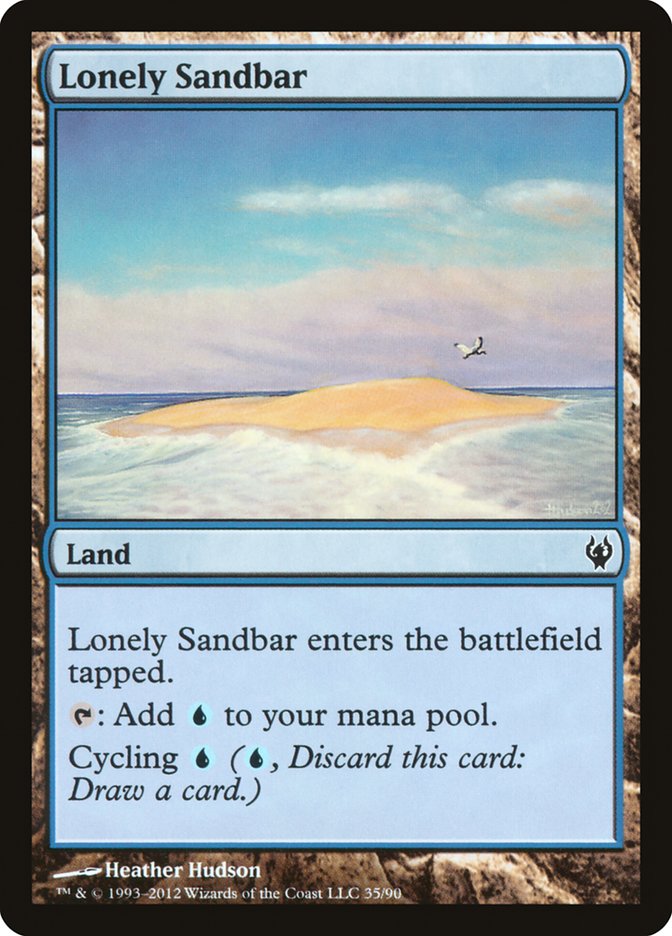 Lonely Sandbar [Duel Decks: Izzet vs. Golgari]