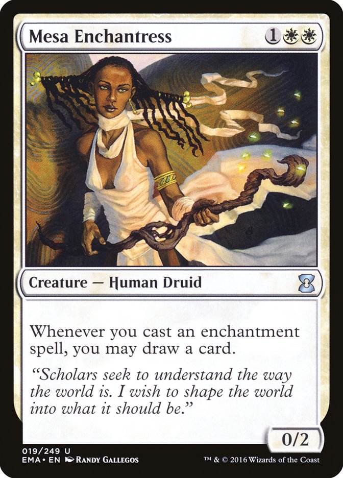 mtg eternal masters cards Mesa Enchantress [Eternal Masters]