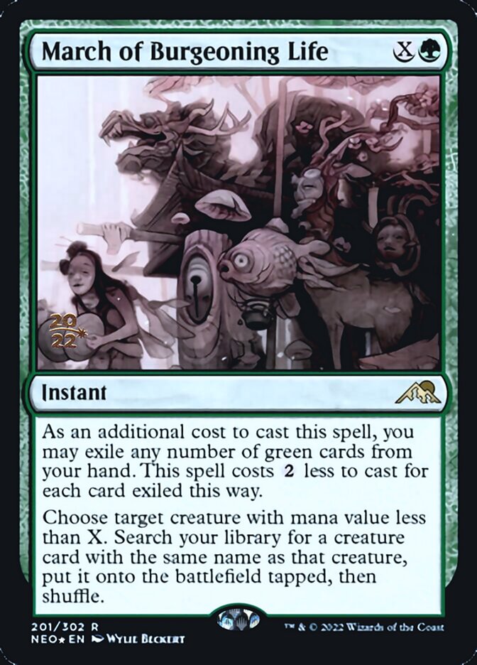 burgeoning mtg card It transforms into a 0/0 Phyrexian artifact creature.) Whenever enchanted land is tapped for mana Burgeoning Mtg | eBay