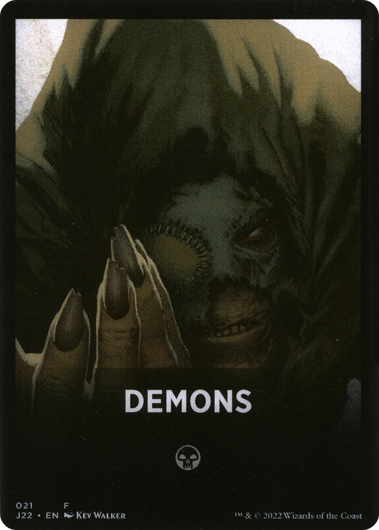 Demons Theme Card [Jumpstart 2022 Front Cards]
