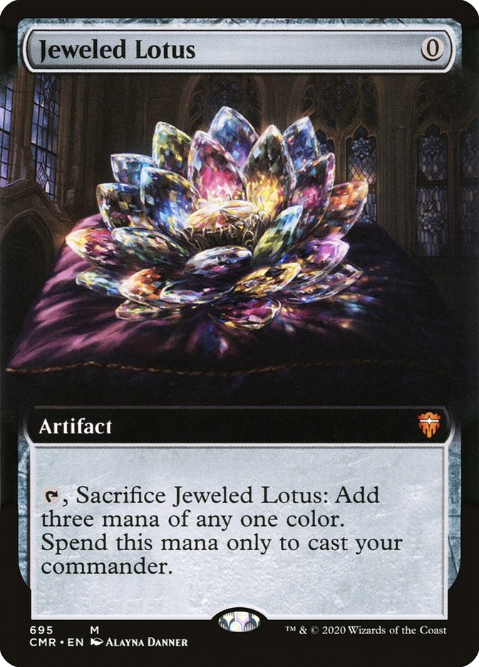 Jeweled Lotus (Extended) [Commander Legends]
