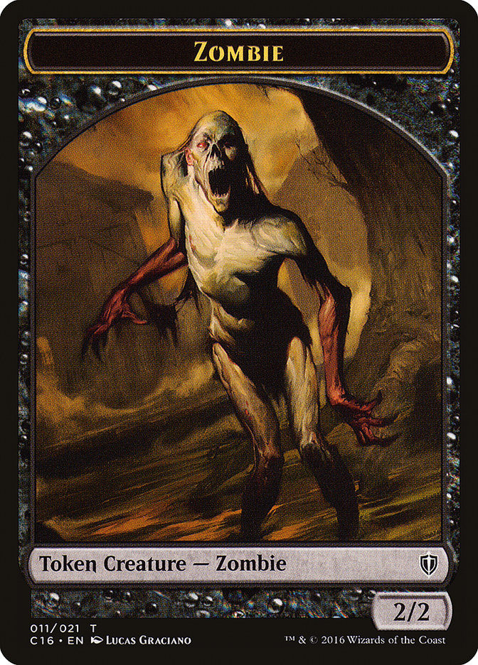 Zombie [Commander 2016 Tokens]