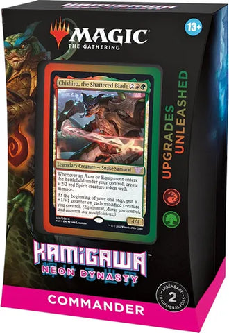 Kamigawa Neon Dynasty Commander Deck: Upgrades Unleashed