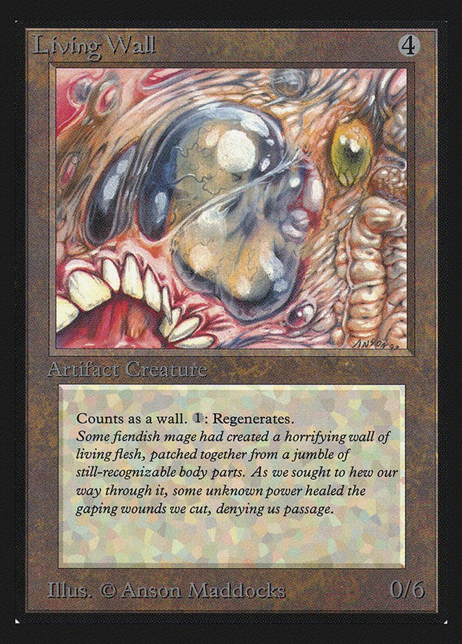 mtg cards that buff flying creatures Living Wall [Collectors' Edition]