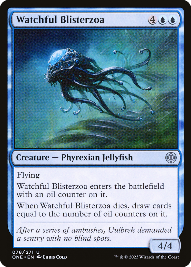 Watchful Blisterzoa [Phyrexia: All Will Be One]