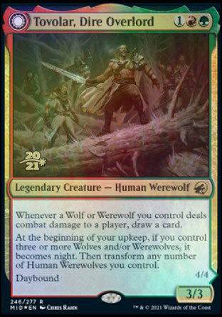 Tovolar, Dire Overlord // Tovolar, the Midnight Scourge [Innistrad: Mi Tovolar, Dire Overlord // Tovolar, the Midnight Scourge [Innistrad: Mi