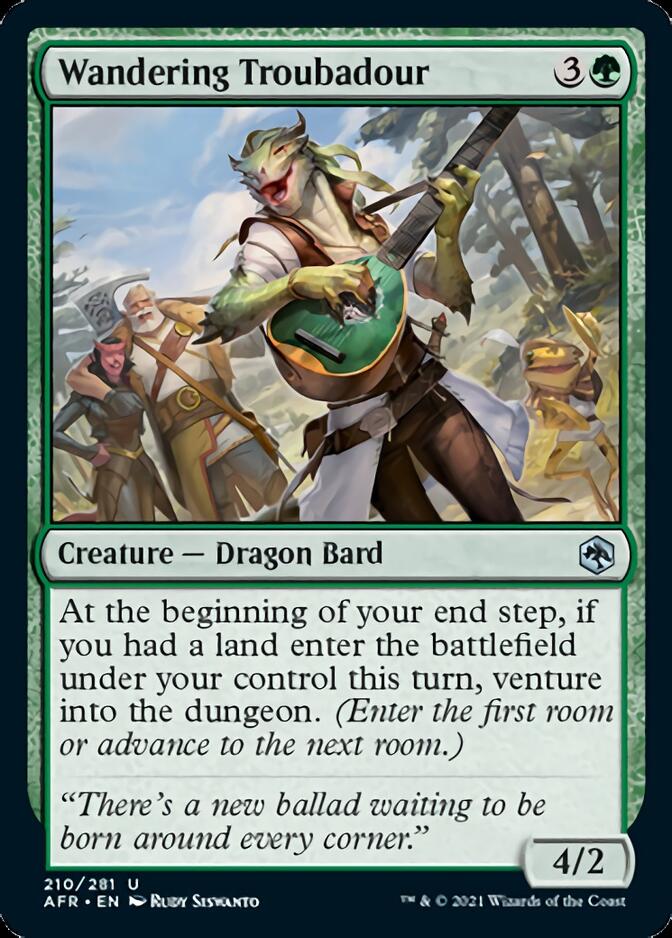 Wandering Troubadour [Dungeons & Dragons: Adventures in the Forgotten