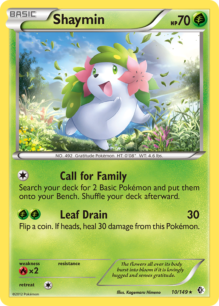 pokemon cards shaymin EX 2013 Legendary Treasures Radiant Collection Ultra Rare #RC21 CGC Authenticated 10 Card Rear Kick 30 Shaymin (10/149) [Black & White: