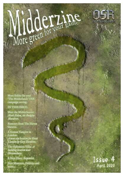 The Midderlands: Midderzine Issue 4 - More green for your game