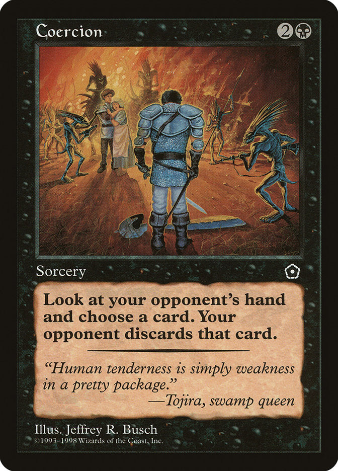 weakness mtg card Weakness MTG - Masters Edition IV #101 (English)