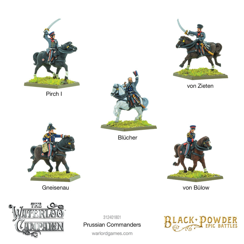 Black Powder Epic Battles: The Waterloo Campaign - Prussian Commanders