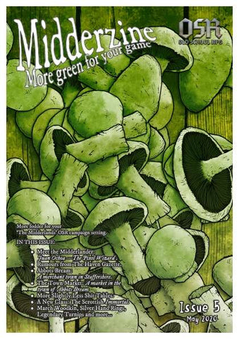 The Midderlands: Midderzine Issue 5 - More green for your game