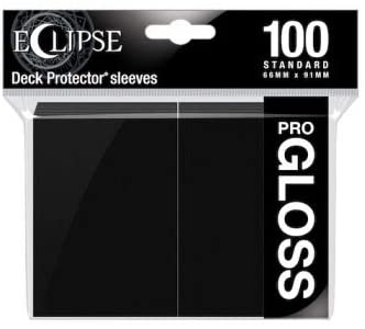 Eclipse Pro-Gloss Sleeves - Jet Black