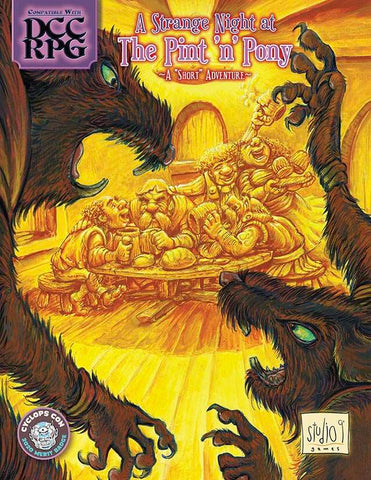 DCC RPG: A Strange Night at the Pint 'n' Pony