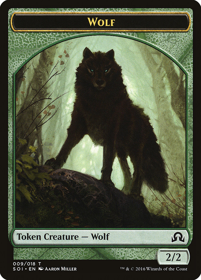 wolf mtg cards Magic The Gathering Trading Card Game Shadows Over Innistrad Single Card Mythic Rare of Devils Breach 192 you divide that creatures combat damage Mtg altered art card Tolsimir,