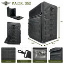 (352) P.A.C.K. 352 Molle Standard Load Out (Black) Battle Foam