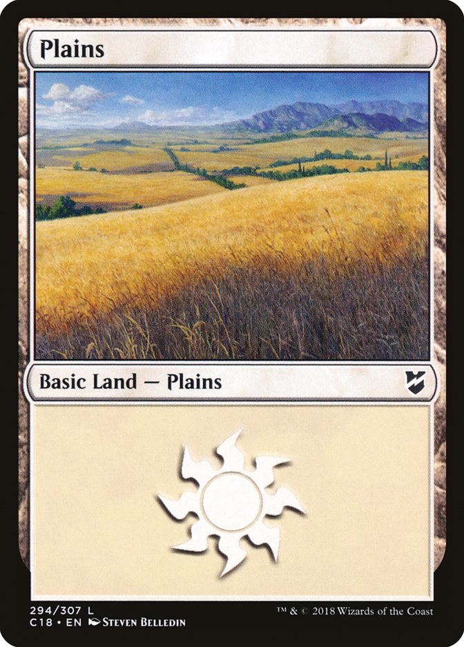 Plains (294) [Commander 2018]