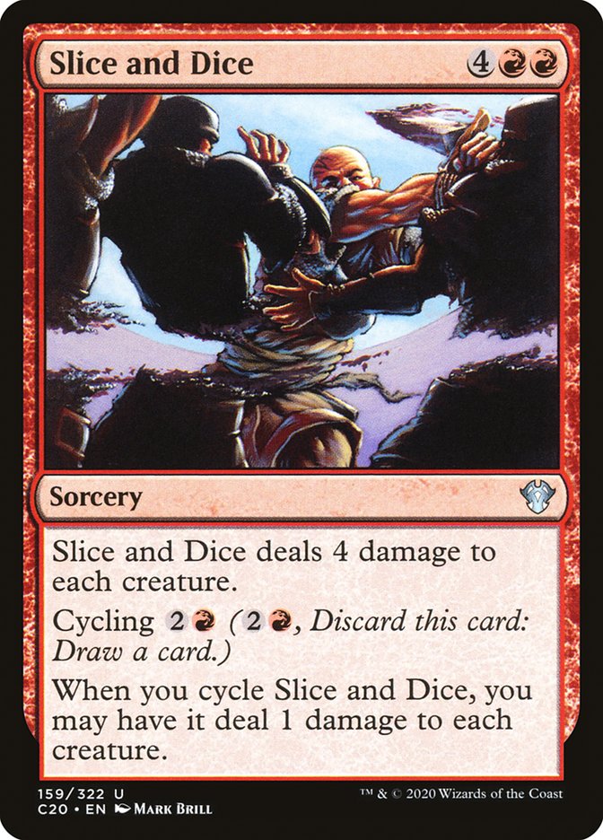 cards that roll dice mtg Slice and Dice [Commander 2020]