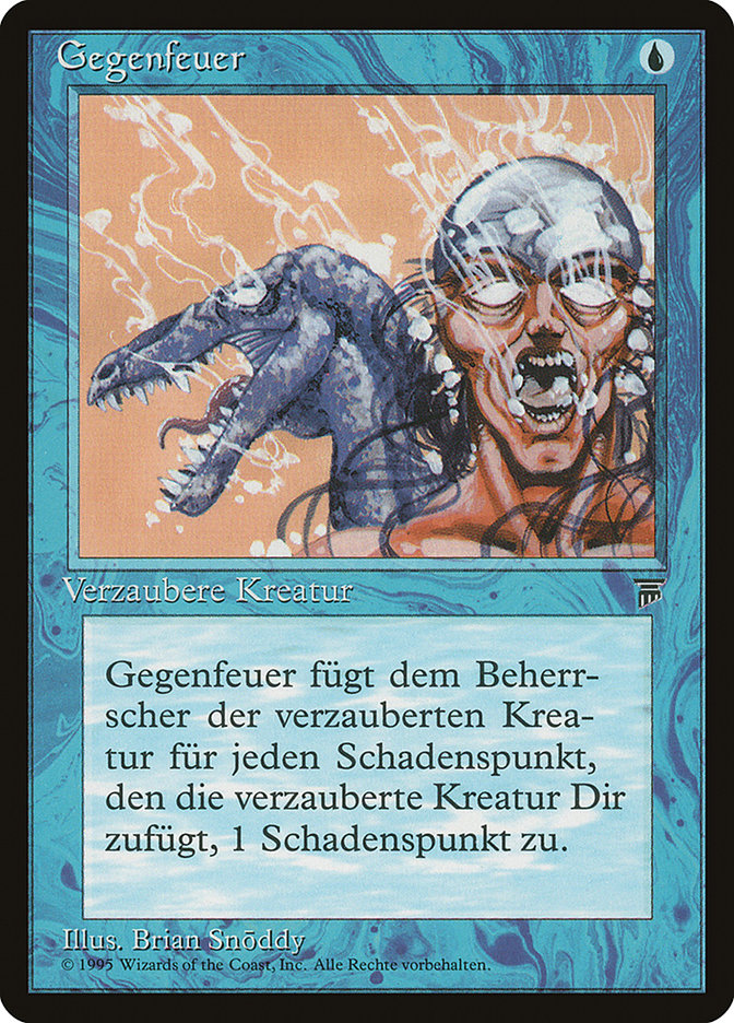mtg german cards Backfire (German)