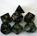 CHX 27499 Lustrous Shadow/Gold Polyhedral 7 Die Set