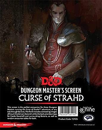 D&D 5E: Curse of Strahd DM Screen