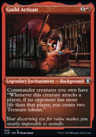 Guild Artisan (Foil Etched) [Commander Legends: Battle for Baldur's Ga Guild Artisan (Foil Etched) [Commander Legends: Battle for Baldur's Ga
