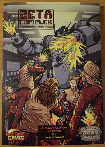 Savage Worlds: Zeta Complex RPG - Mankind's Lost Hope