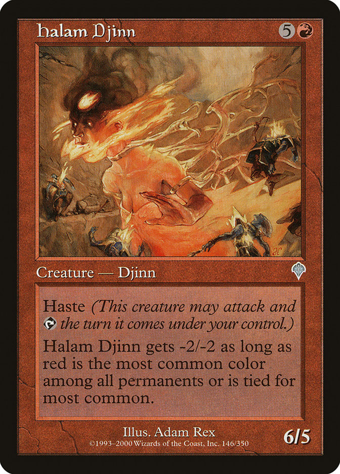 mtg djinn cards Erhnam target non Magic: The Gathering Nettletooth Djinn