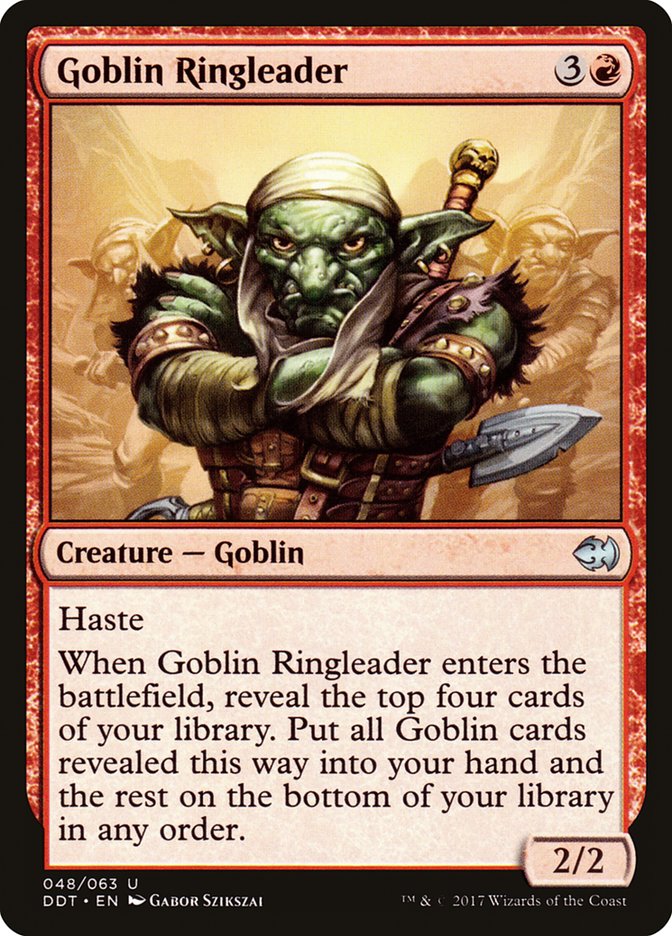 goblin mtg card Commander Deck EDH Deck Krenko, Mob Boss 100 Magic Cards Moonveil Games not actual card. What are must-have Goblin cards